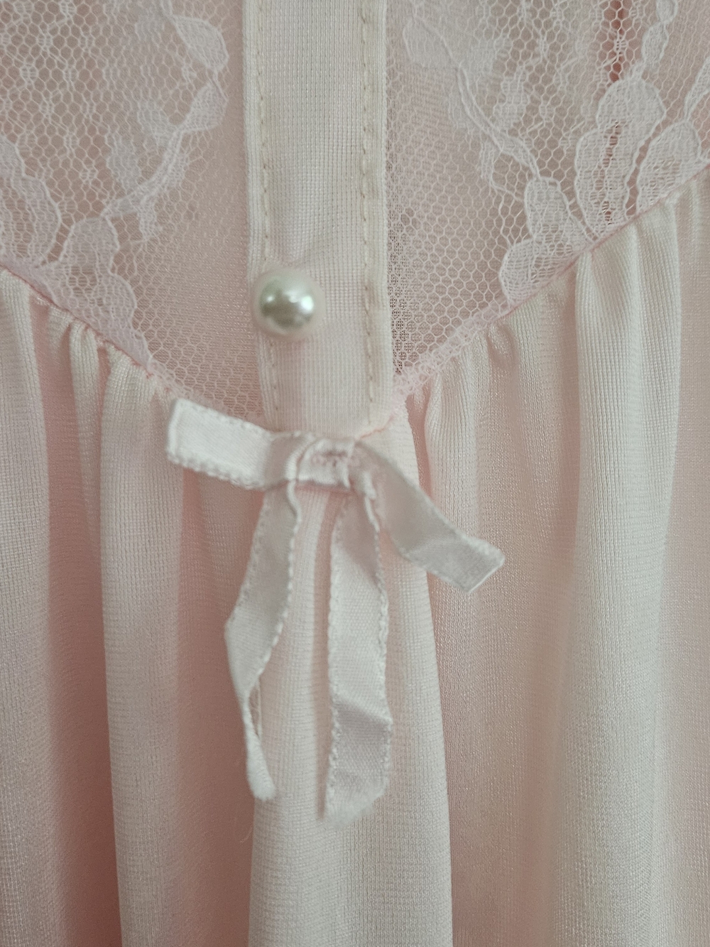 Vintage Bernette Pink Nightgown - Intimates - Picture 6 of 14